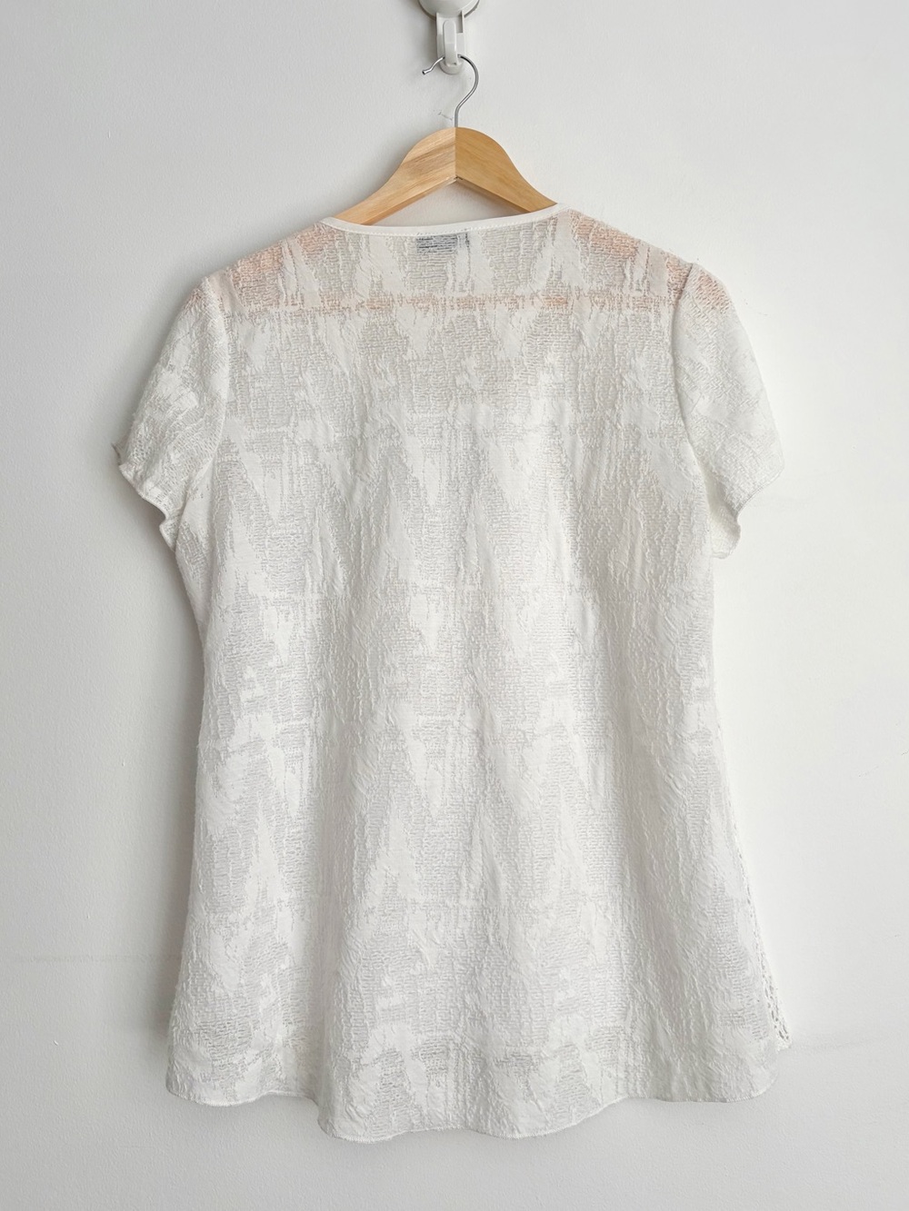 Bali - Boho Patchwork Sheer Blouse - Size M - Picture 3 of 5